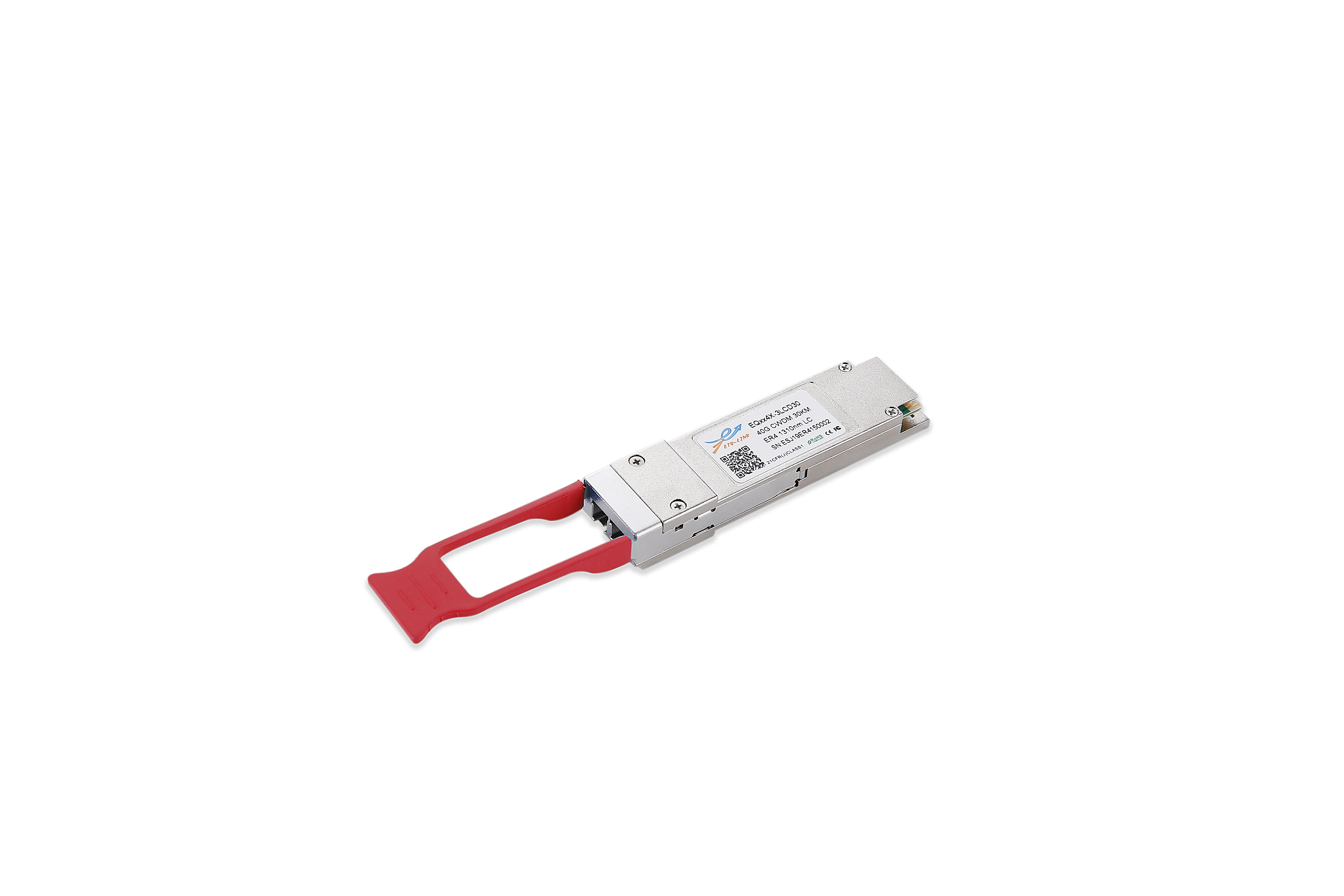 QSFP+ 40G ER4 30km LC SMF 1270-1330nm Gbic DOM Pair Optical Transceiver