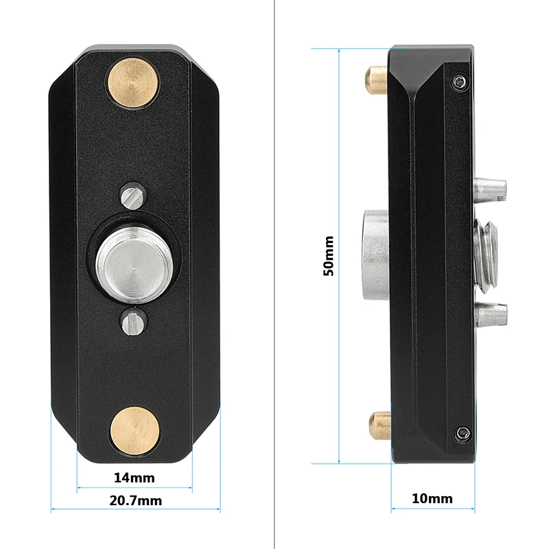 HDRIG Standard NATO Safety Rail (50mm) Quick Release With 3/8\