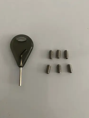 Aletas para tabla de surf de 9mm/12mm, tornillo sin cabeza, tornillos para tabla de surf, Kit de repuesto de tornillos para aleta, accesorios para surf