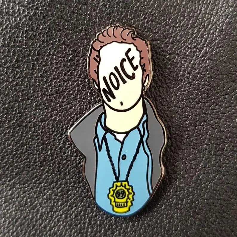 Brooklyn Nine  Noice Jake Peralta EnamelLapel Pins Badge