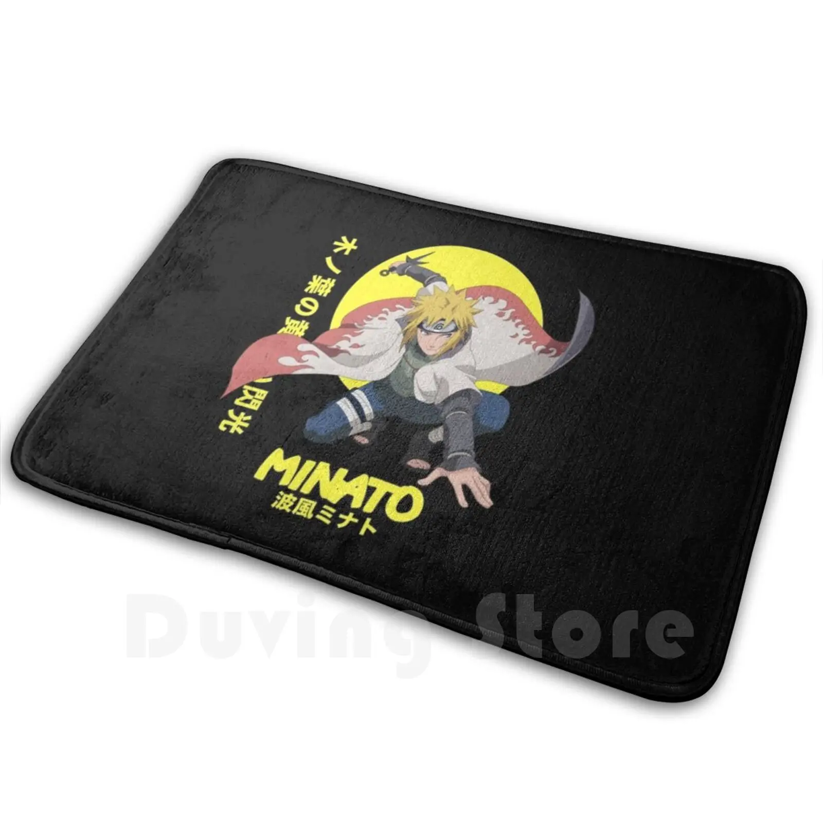 Minato Namikaze Narut0s Shippuden-Narut0s-Carpet Mat Rug Cushion Soft Narut0s Anime Manga Japan Bleach Japanese Cute