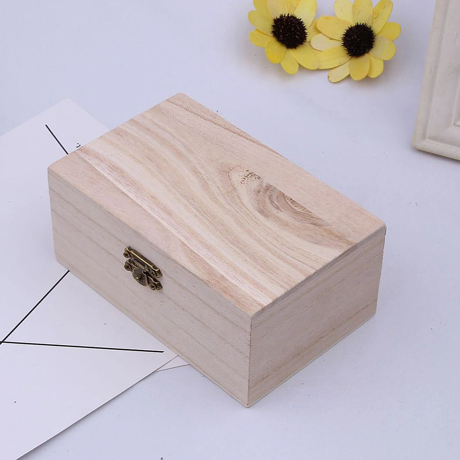 Jewelry Organizer Large Jewelry Box High Capacity Jewelry Casket Makeup Storage Makeup Organizer Wooden  Beauty Travel Box