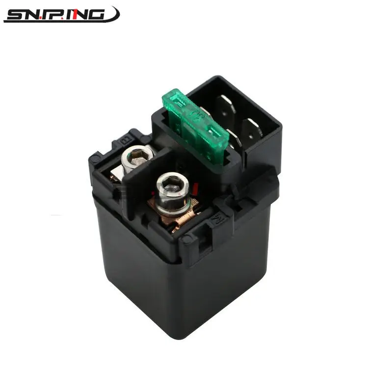 Motorcycle Starter Solenoid Relay Ignition Switch For KAWASAKI ER500 EX650 KLE650 KLX140 KSF450 KSV700 KVF700 Motor relay