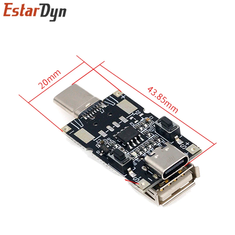 100W 5A USB Type-C QC Decoy Trigger Board 5V 9V 12V 15V 20V Output PD 2.0 3.0 Trigger Adapter Cable Connection Polling Detector