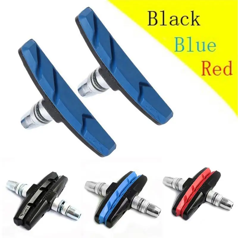 

1 Pairs(2Pcs) Bike V Brake Blocks Mountain Bike Brake Blocks Pads Silent Bike Brake Pads Durable Long-lasting Performance