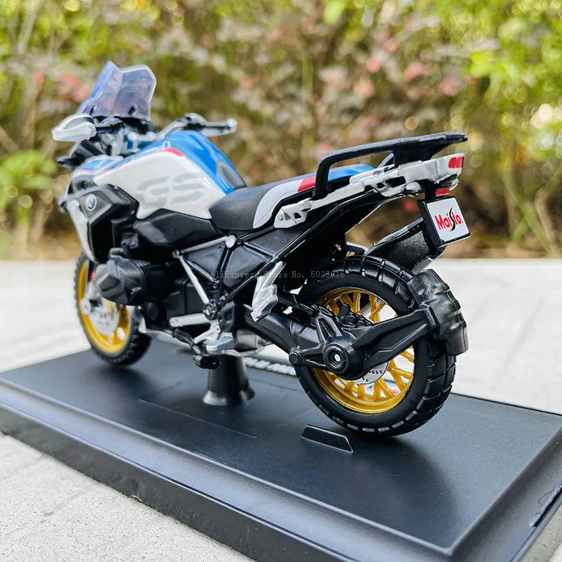 Maisto 1:18 NEW BMW R1250GS Silvardo original authorized simulation alloy motorcycle model toy car Gift