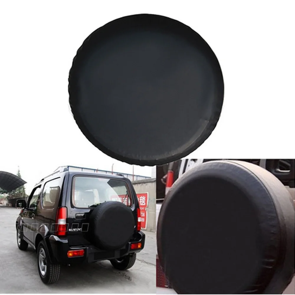 Car Cover Black Wheel Tire Covers PVC Tires Accessories Car-Covers For Spare Tire