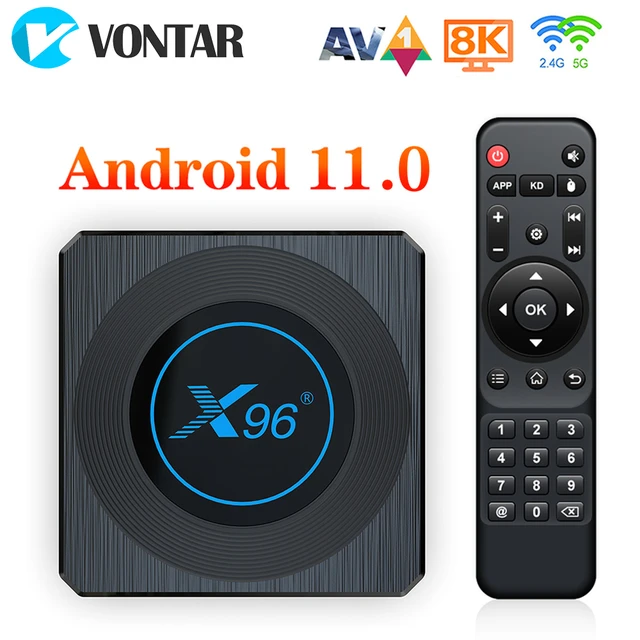 2022 X96 X4 Amlogic S905X4 RGB Light TV Box Android 11 4G 64GB Support AV1  4K 100M Wifi BT Youtube Media Player Set top box - AliExpress