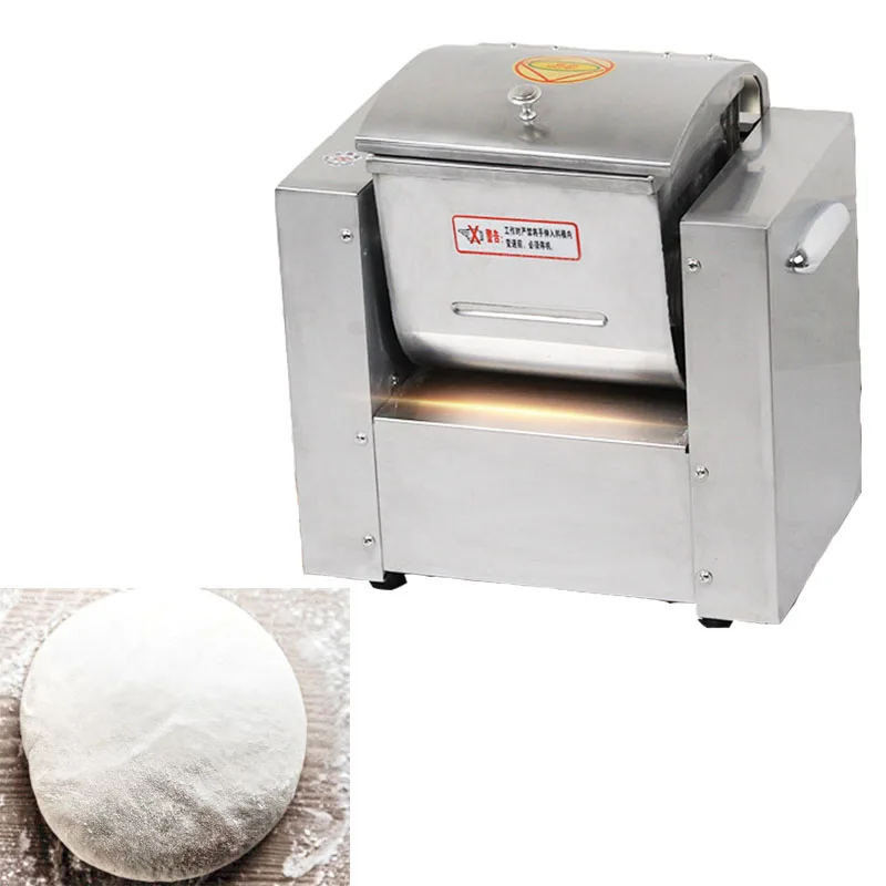 3KG Flour Mixers Merchant Electric  Dough Kneading Machinefood Mixer Stainless Steel Pasta Stirring Food Making Bread 220v