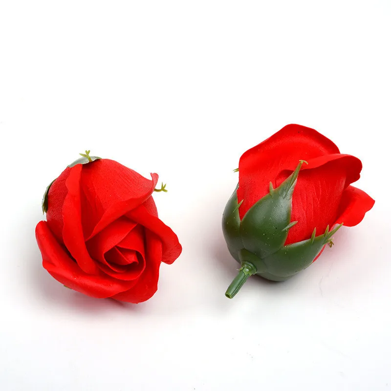 50pcs Artificial Soap Rose Heads for Wedding Decor Valentine\'s Day Gifts Home Decorations Ideal for Couples And Women Father\'s D