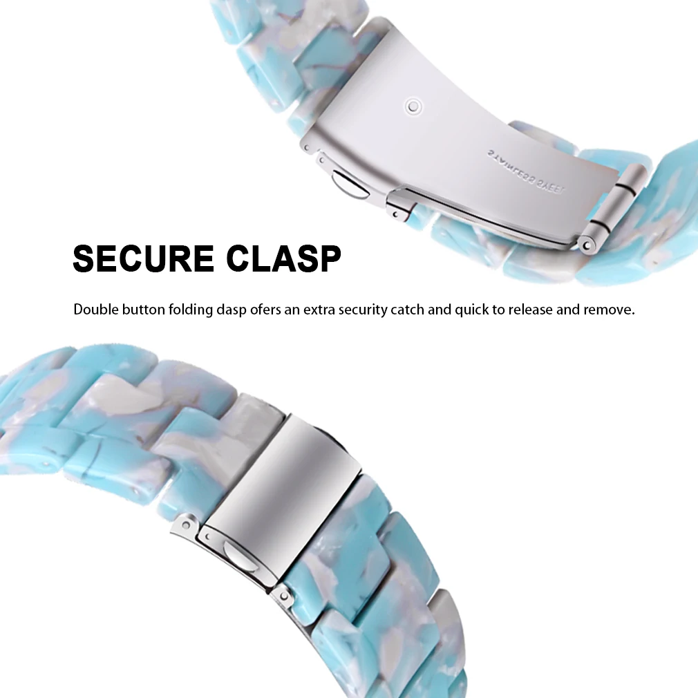 20mm Resin Watchband For Huawei Watch GT3 GT2 42mm Strap Band Wristbands For Watch GT 3 Pro 43mm Bracelet Smartwatch Accessories