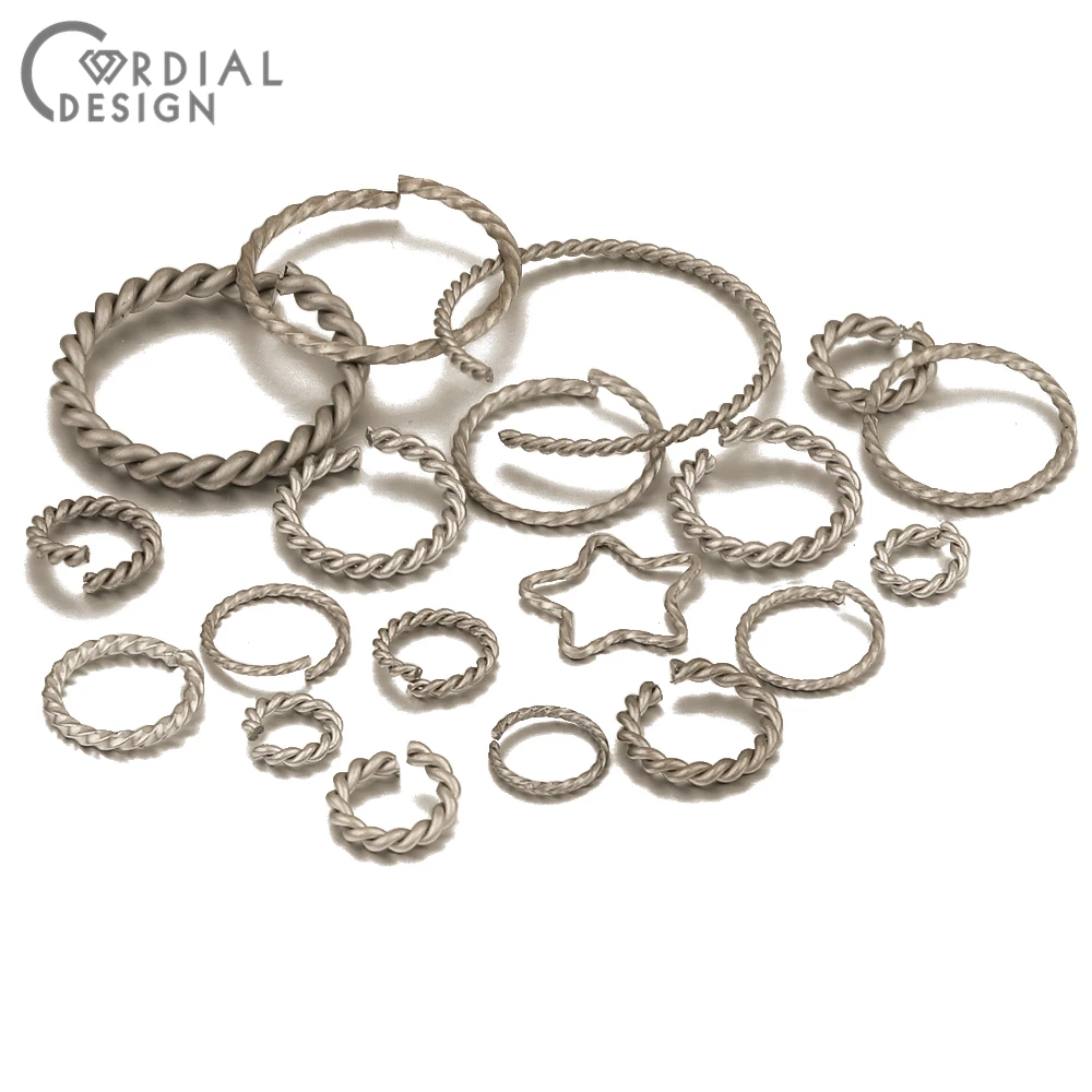 

Cordial Design Jewelry Accessories/Jump Rings & Split Rings/Stainless Steel/Hand Made/Jewelry Findings & Components/DIY Making
