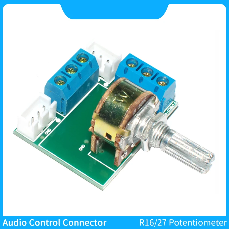 B50K Potentiometer Audio Control Board R16/27 Type Potentiometer Sound Volume adjustor DIY Chassis Extension Adapter Board