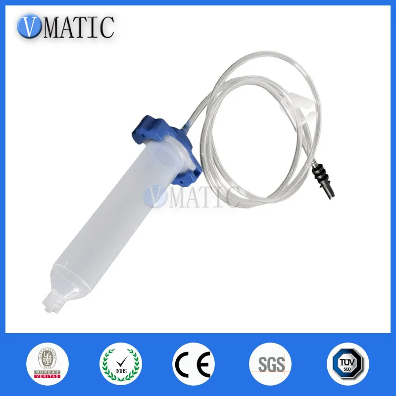 New Arrival 30cc 55cc Thickened Explosion Proof Luer Lock Gauge Controller Dispenser Pneumatic Syringe Barrel Fitting Adapter