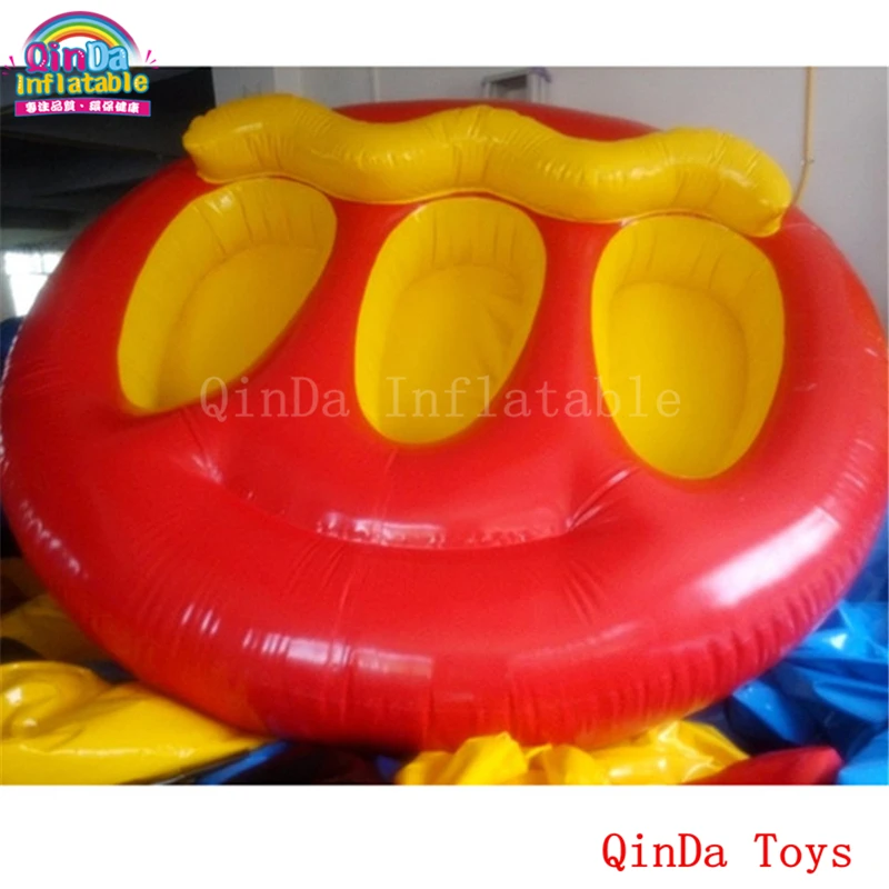 

Diameter 3M 1 M Height Water Sofa Flying Crazy Chair ,0.9Mm Pvc Inflatable Water Towable Boat ,0.9m