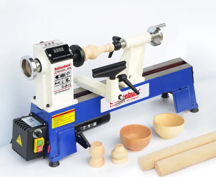 Limitless Transmission Wood Lathe Miniature Bench Lathe Household Turning Wood Rotary Machine Grinding machine