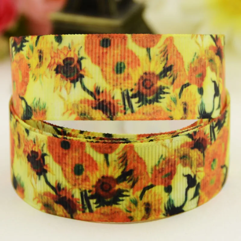 22mm 25mm 38mm 75mm Ruban satin Painting Cartoon Character printed Grosgrain Ribbon party decoration 10 Yards Mul104