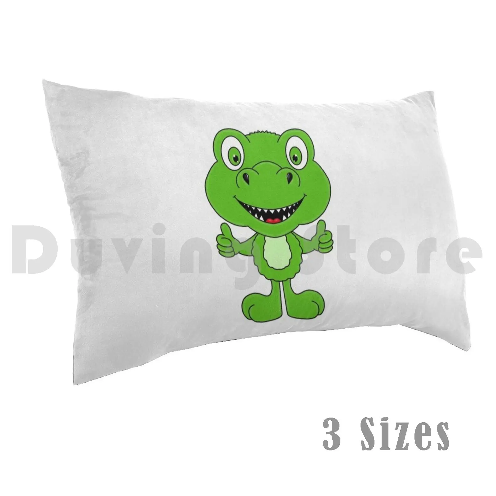 Lustiger Dino-Dinosaurier-Dinosaur-Kinder-Kids-Fun Pillow Case DIY 50*70 Lustiger Dino