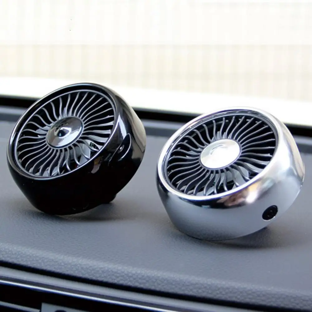 Powerful USB 3 Speed Electric Adjustable Mini Car Auto Air Vent Mini Size Cooling Fan Car Accessories Interior