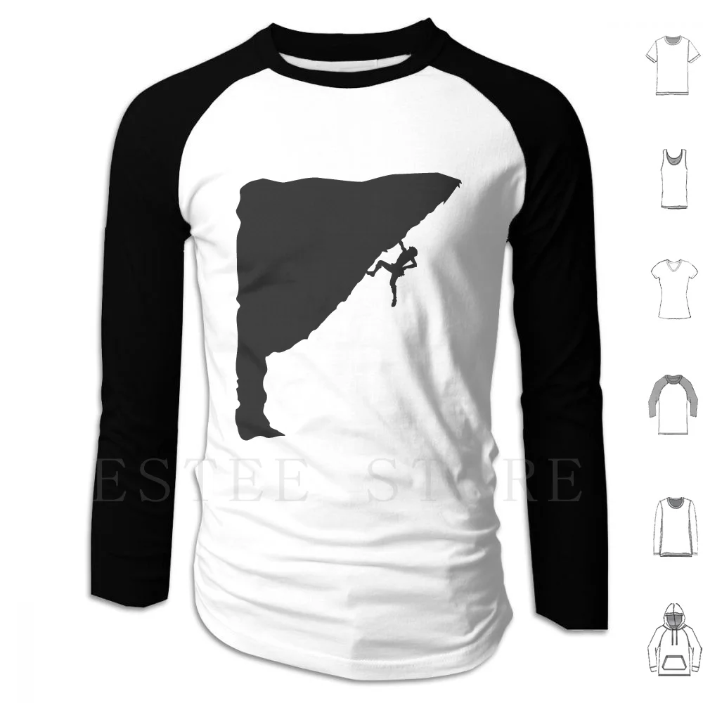 Sudaderas con capucha de escalada de manga larga escalada escalador estilo libre montaña montañismo Boulder Bouldern