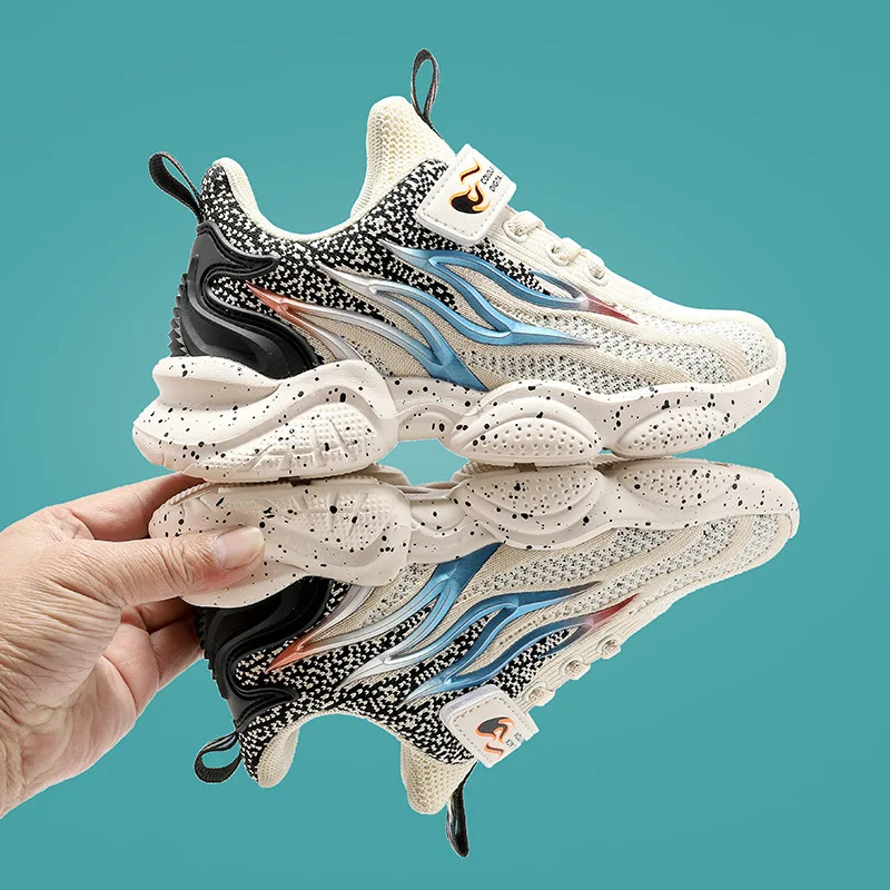 Kids Outdoor Non -slip Sneakers Casual Lightweight Running Shoes Children's Shoes Boys Girls Casual Leather Sneakers