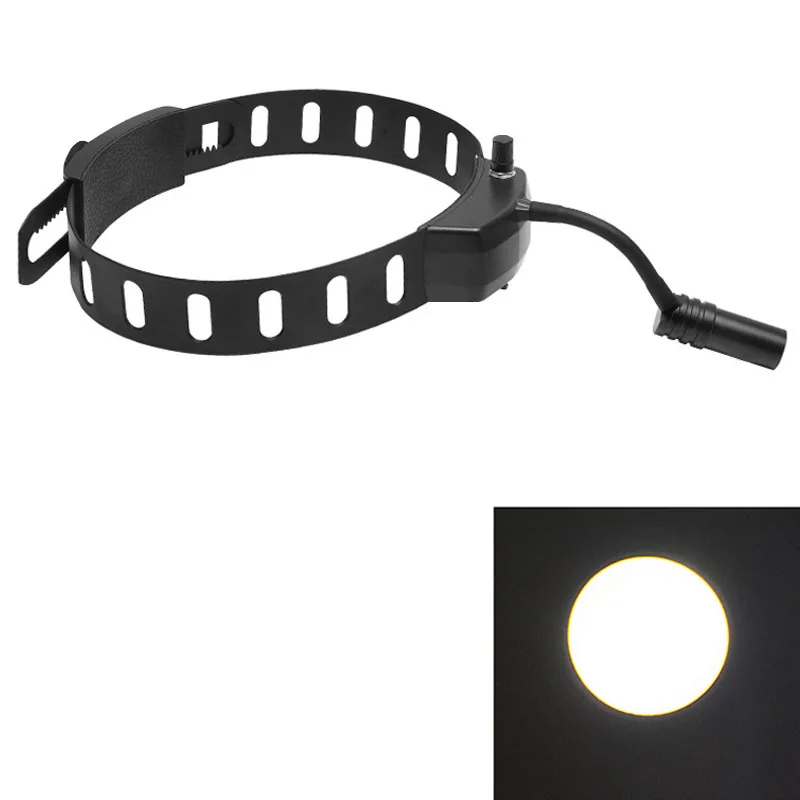 Rechargeable Portable Medical Light Throat Ears Teeth Doctor Treatment Wireless LED Headlamp Surgical Hospital Dental Headlight