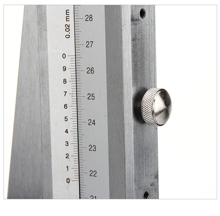 Imagem -06 - Altura Vernier Pinças 0200 mm 0300 mm Vernier Altura Calibre com Suporte Medida Ferramentas Régua Aço Inoxidável