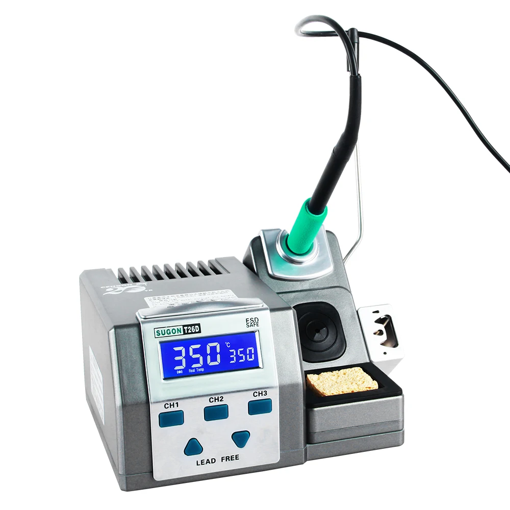 SUGON T26D Soldering Station Lead-free 2S Rapid Welding Rework Station For Original Soldering Iron Tip BGA PCB IC Repair Tools