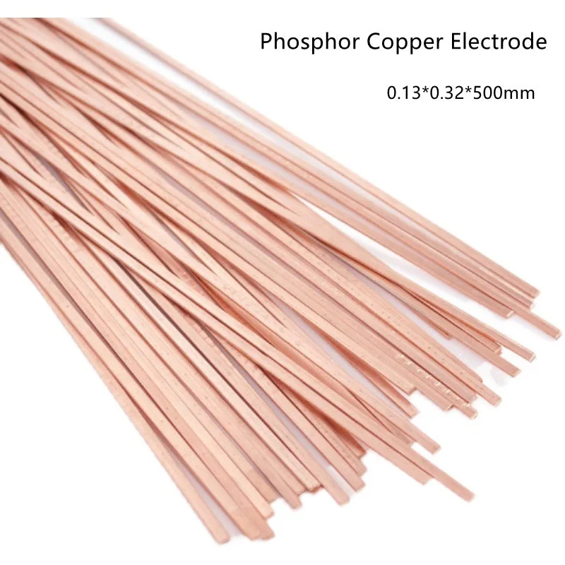 5/10/20Pcs 500mm Brass Welding Rod Phosphorus Copper Welding Wire Electrode Soldering Rod No Need Solder Powder Welding Rods