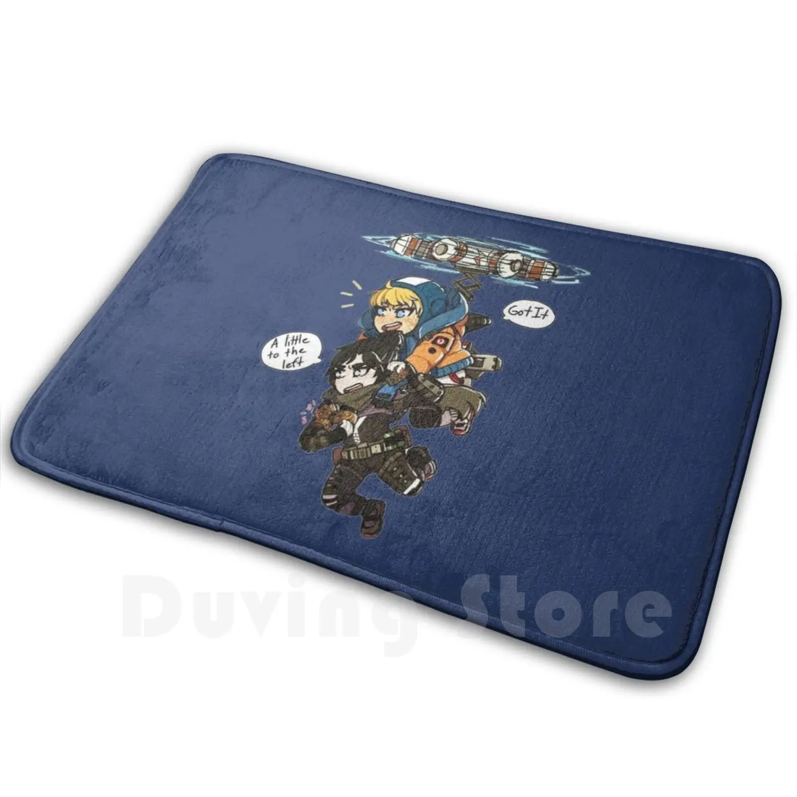 Wattson And Wraith-Apex Legends Carpet Mat Rug Cushion Soft Apex Legends Apex Legends Apex Legends Apex Legends Apex