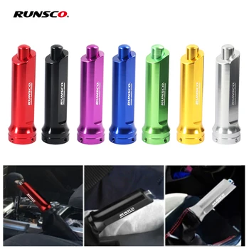 Araba El Freni Kol kulp kılıfı kaymaz Dekorasyon El Freni Koruyucu Kapak Alüminyum