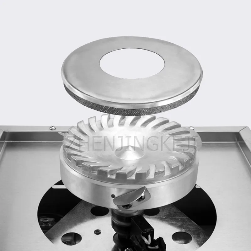 Máquina comercial de algodón de azúcar, dispositivo eléctrico para aperitivos frutales, totalmente automático, 220V, 1000W