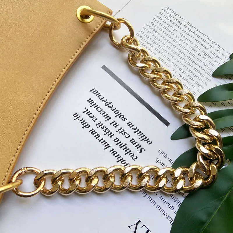 30cm New European and American small fragrance wind Metal aluminum bag chain Jewelry necklace Chain accessories Bag chain