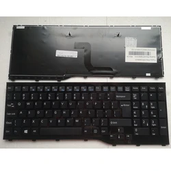 UI For Fujitsu Lifebook AH552 CP581751-01 CP611954-01 Laptop Keyboard New Black English