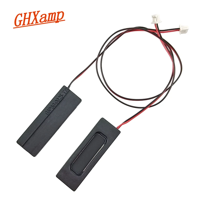 Ghxamp Mini głośnik głośnik wnękowy 8Ohm 1W głośnik do maszyny płaskiej 34.8mm * 11.2mm * 6.0mm 2 szt.