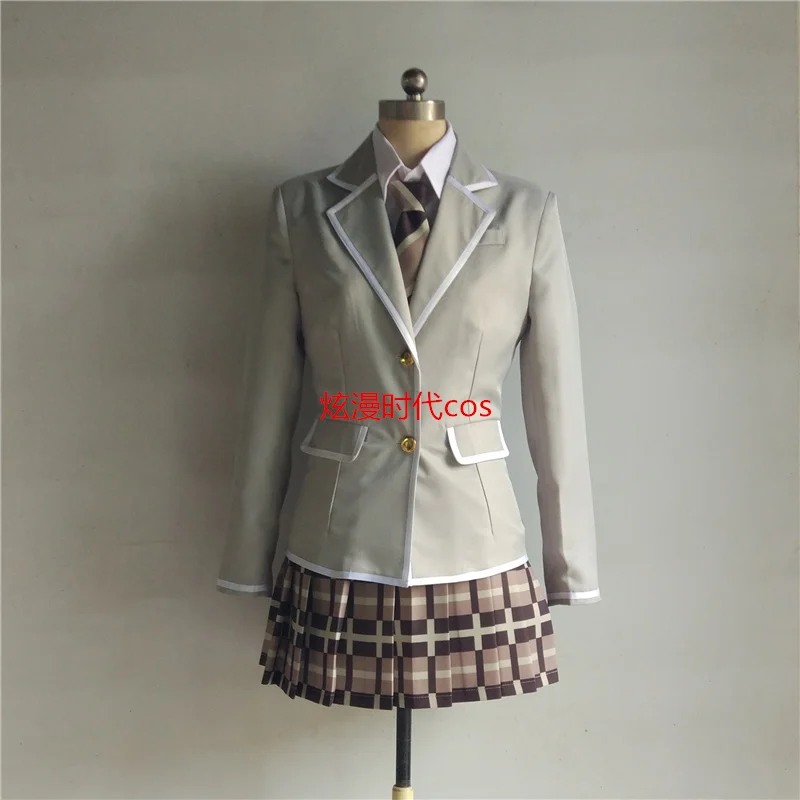 Imai Lisa Cosplay Costume Roselia Cosplay High School Girl JK Uniform Suit Halloween