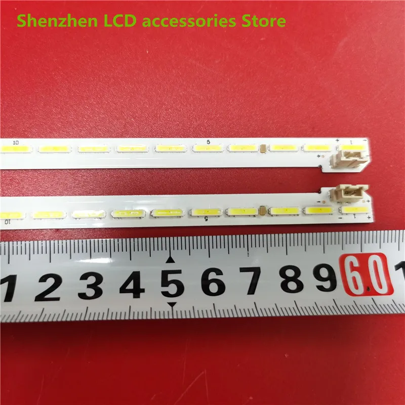 Strip Lampu Latar LED untuk LG 55LW340C LC550EUE(FJ)(M1) 6916L2428A 6916L2429A 60.5CM 60LD 180V 100% Baru 3V