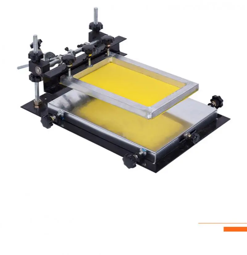 32x22CM Manual Silk Screen Station Solder Paste Printer Adjustable SMT Stencil Printing Machine