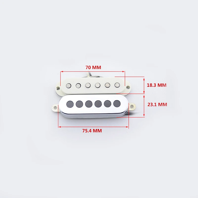 Imagem -06 - Alnico Pickups para Guitarra Elétrica Single Tri-sonic Genuíno Original Feito na Coréia Conjunto