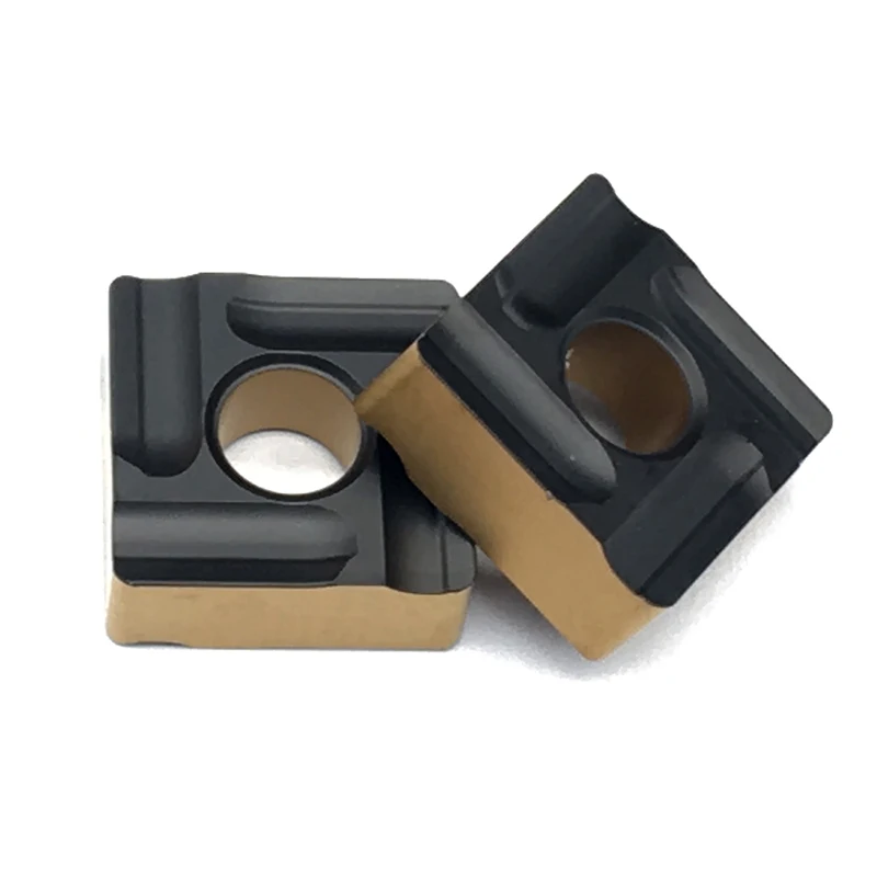 10pcs SNMG120408 R S T4225 Two-color Carbide Inserts SNMG 120408 External Turning Tool Lathe Cutter Tools