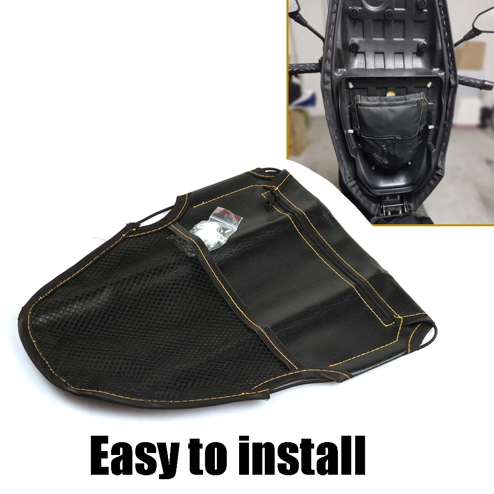 For SYM MAXSYM 400i 500 600 600i GTS Joymax Z300 300i 125 Motorcycle Accessories Seat Bag Seat Under Storage Pouch Bag Tool Bag