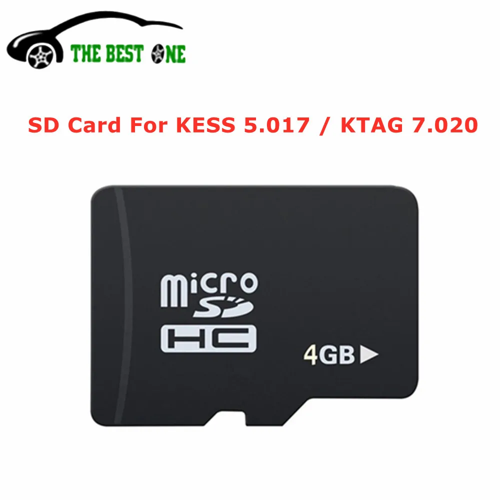 KESS V5.017 SD Card KTAG V7.020 Files Contents 4GB SD Card Replacement For Defective KESS 5.017 K-TAG 7.020 Fast Shipping