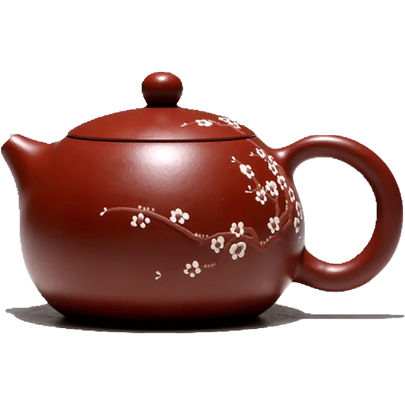 TT Purple Clay Teapot Handmade Teapot Dahongpao Tea Plum Blossom Kombucha Set