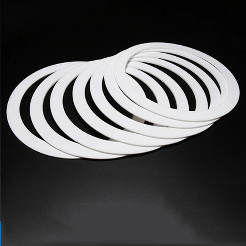 3pcs Hollow Disc Vinyl Gasket Round Pad Silicone Flat Washer Waterproof Seal Kitchen Hose Sealing Ring