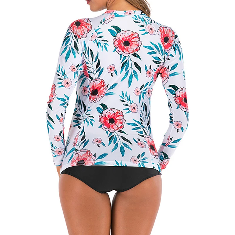 Surfing Rashguard Long Sleeve Swimwear Women Protection Surf Rash Guards Two Pieces Surf Clothing Boy Short Swimsuit Shorts