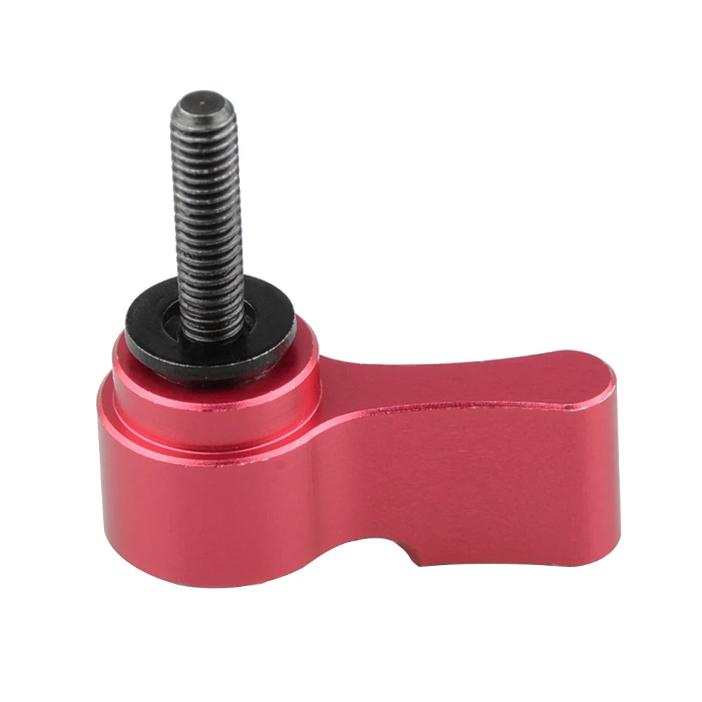 CAMVATE-M4男性用回転ノブ、調整可能な親指レバーねじ、カメラアクセサリー、ロッドクランプハンドル、qrプレート、長さ15mm