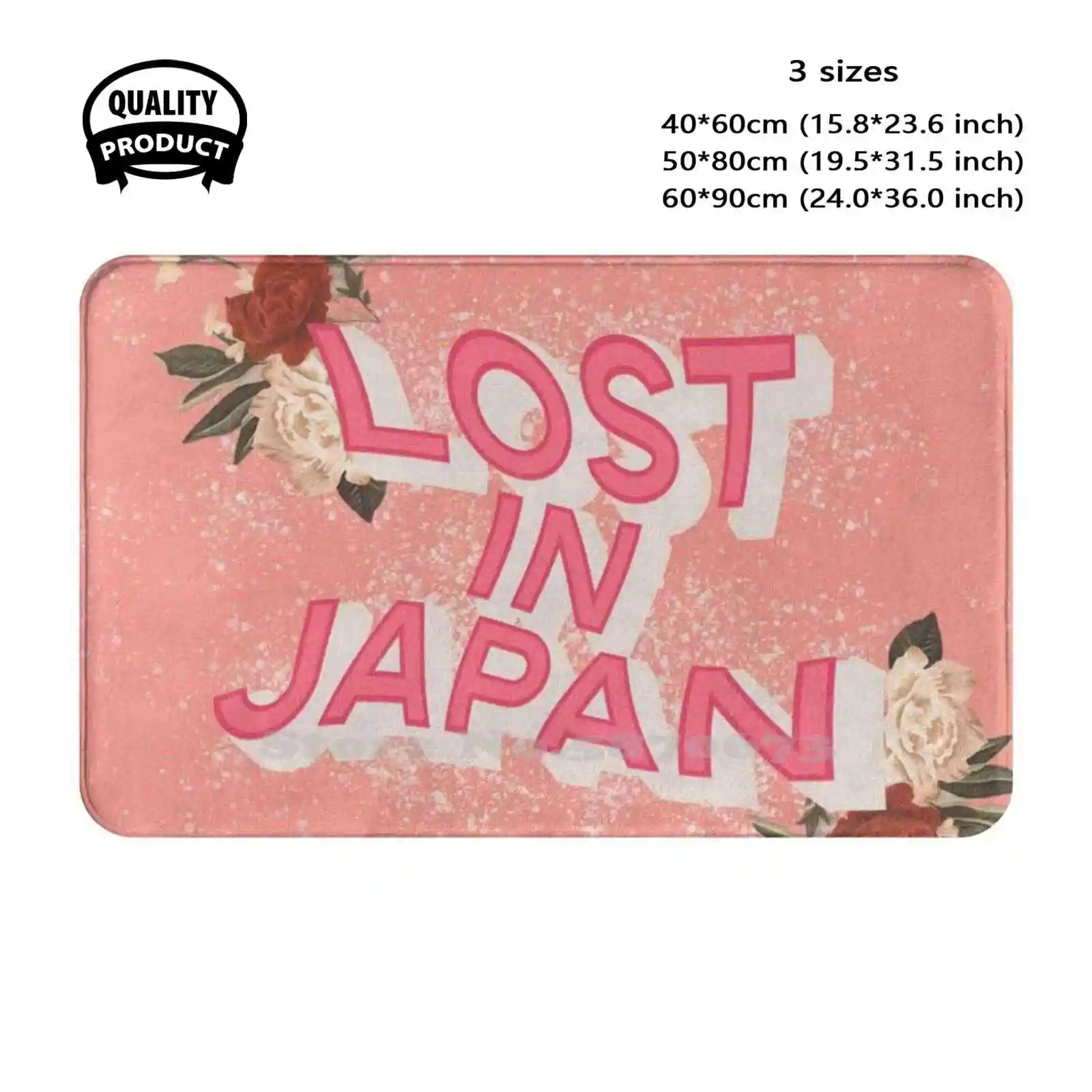 Shawn , Lost , In , Japan , Mendes Soft Cushion Home Carpet Door Mat Car Rug Lost Japan Shawn Mendes Army Pink Peacjh Singer