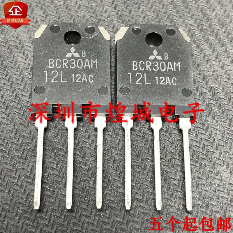 

10PCS BCR30AM-12L TO-3P 600V 30A 5