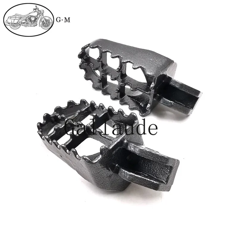 Steel MX Foot Pegs Rest Pedals Footpegs for Suzuki RM 85 RM85 RM85L 2003-2011 DRZ 125 125L DR-Z125 DR-Z125L 2003-2006