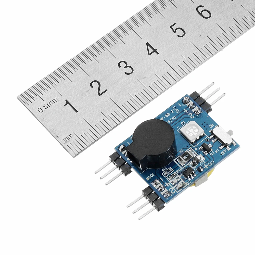 Wireless Alarm Tracking Buzzer 5-8V with LED Light for RC Helicopter FPV Racing Drone Quadcopter